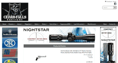 Desktop Screenshot of cedarfallstactical.com