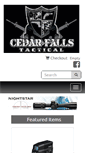 Mobile Screenshot of cedarfallstactical.com